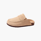 KLUUGG® Suede Penny Clogs.