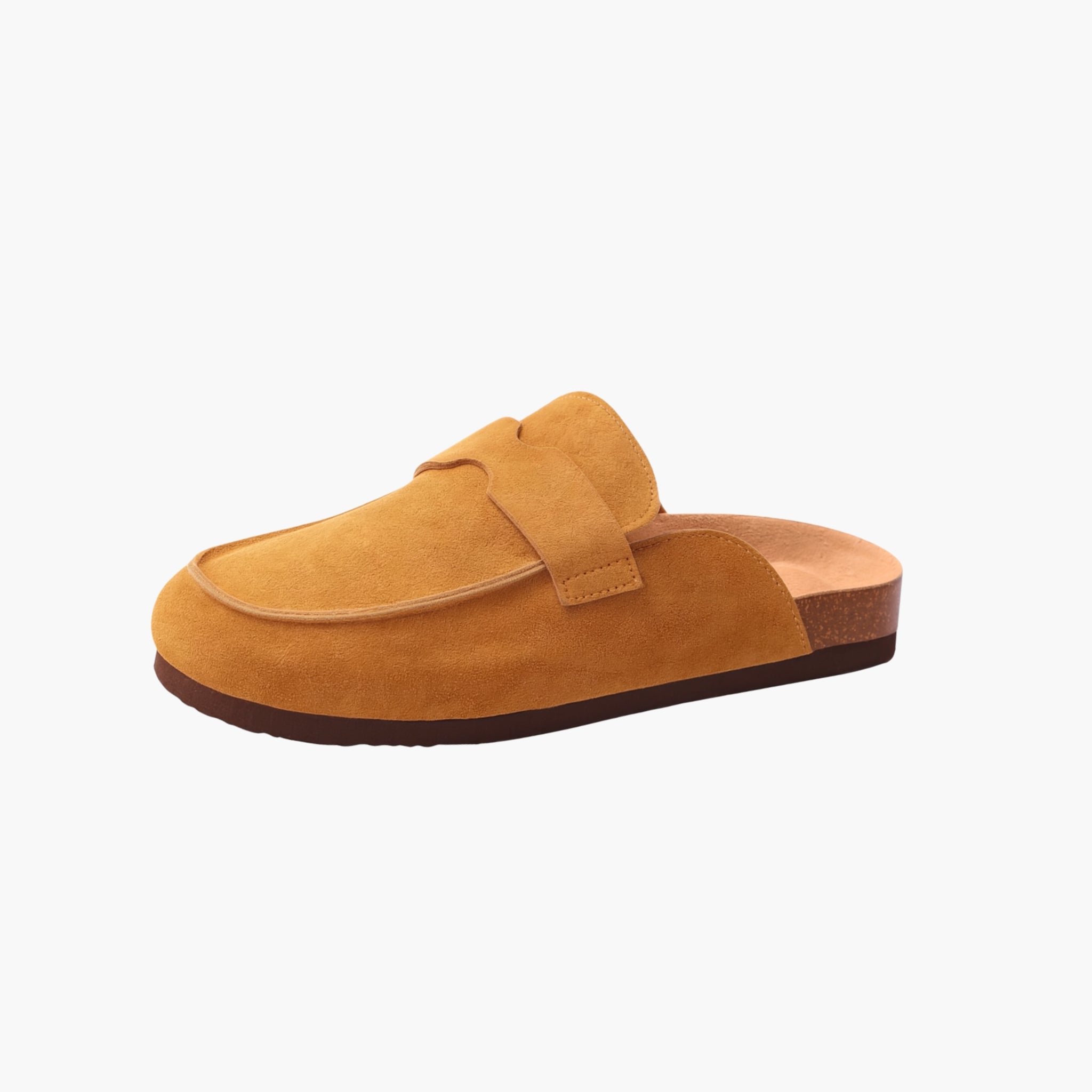 KLUUGG® Suede Penny Clogs.