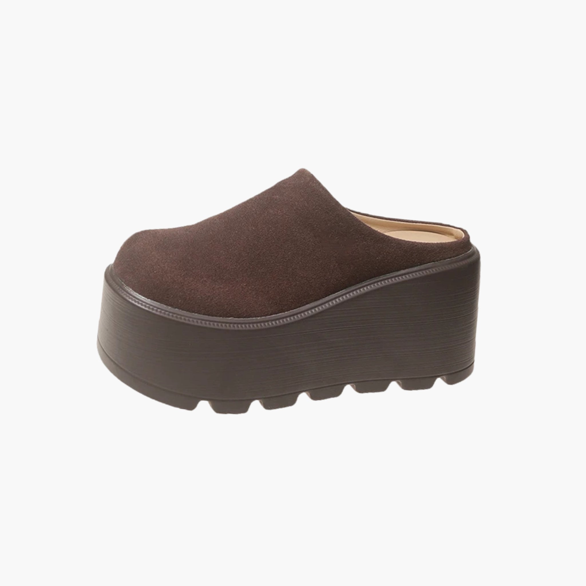 KLUUGG® Platform Fleece Clogs.