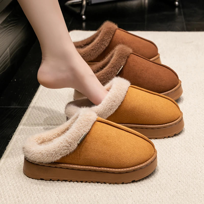 KLUUGG® Cozy Winter Fleece Slippers.