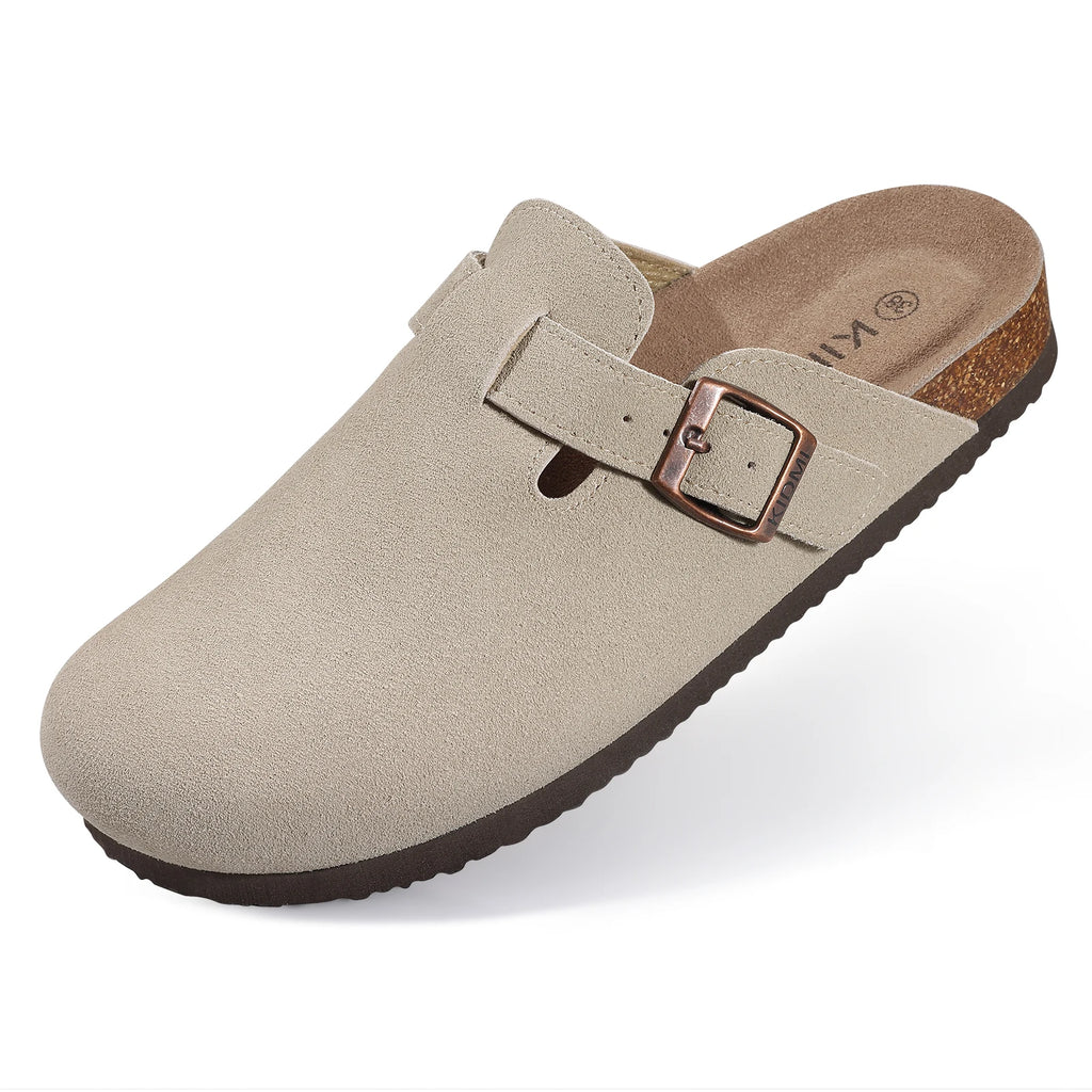 KLUUGG® Classic Suede Clogs.