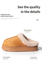 KLUUGG® Cozy Winter Fleece Slippers.