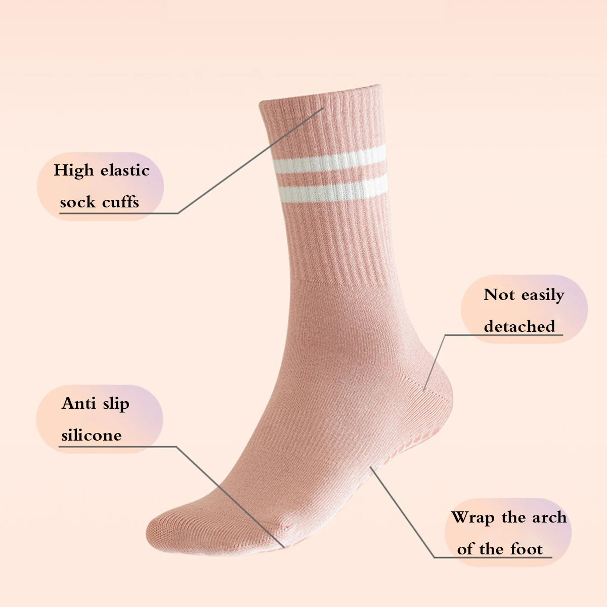 KLUUGG® Grip Socks — Stability Meets Comfort.