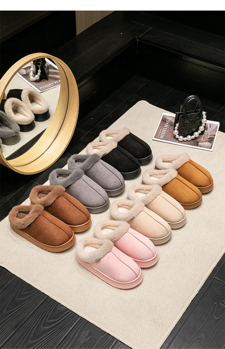 KLUUGG® Cozy Winter Fleece Slippers.