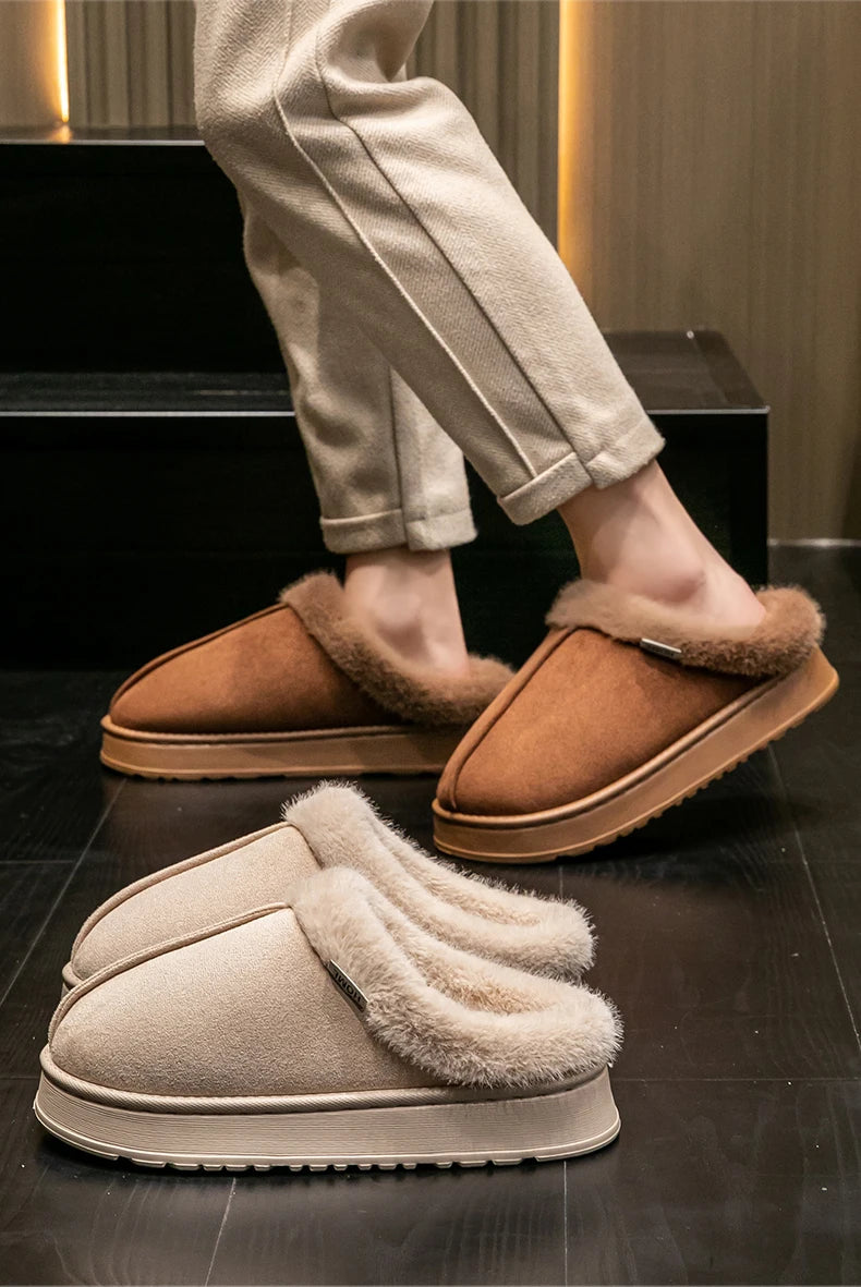 KLUUGG® Cozy Winter Fleece Slippers.