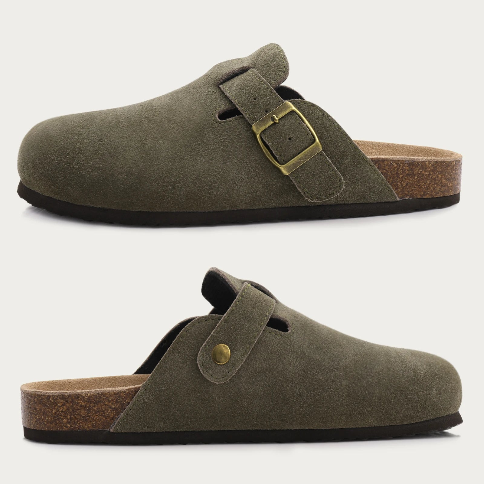 KLUUGG® Classic Suede Clogs.