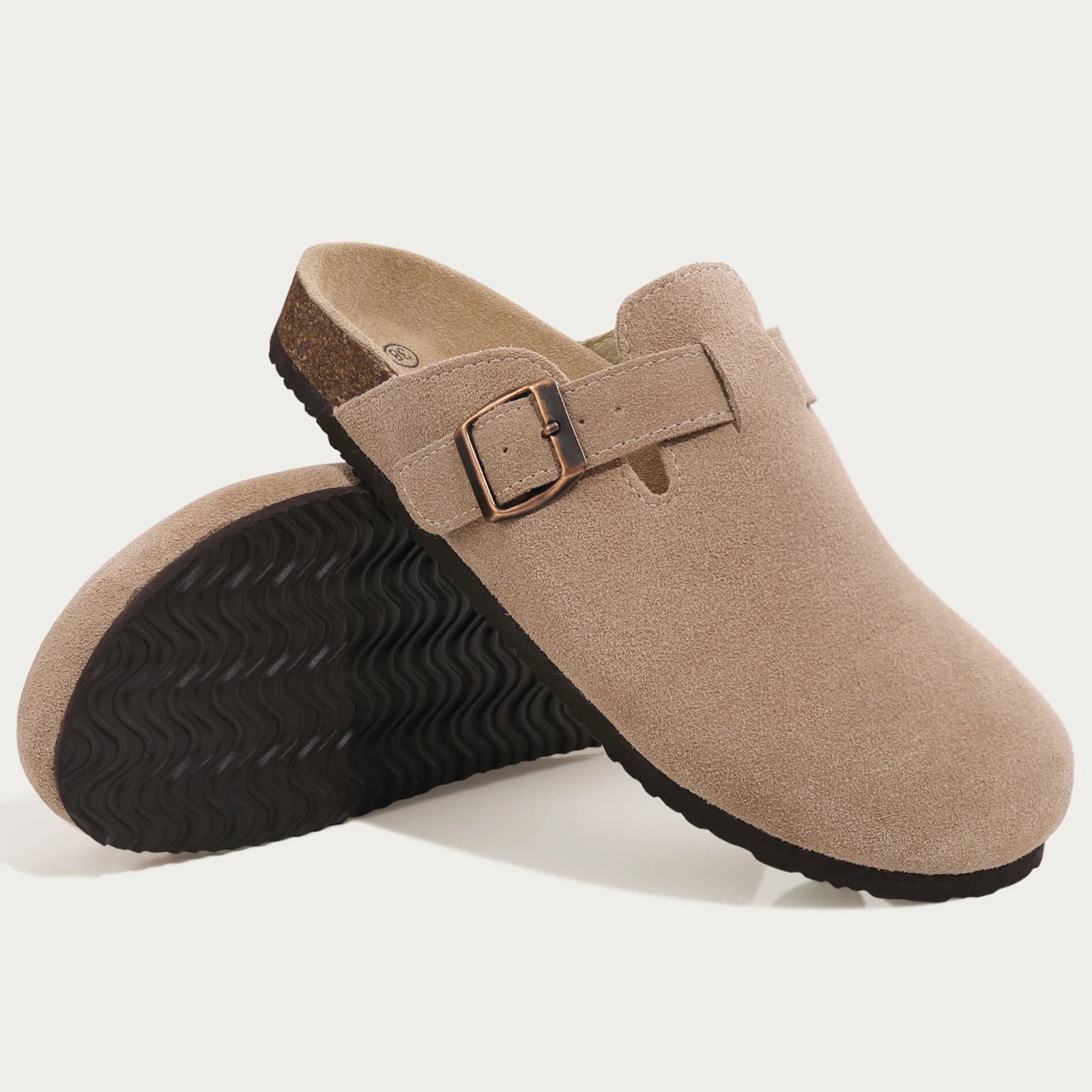 KLUUGG® Classic Suede Clogs.