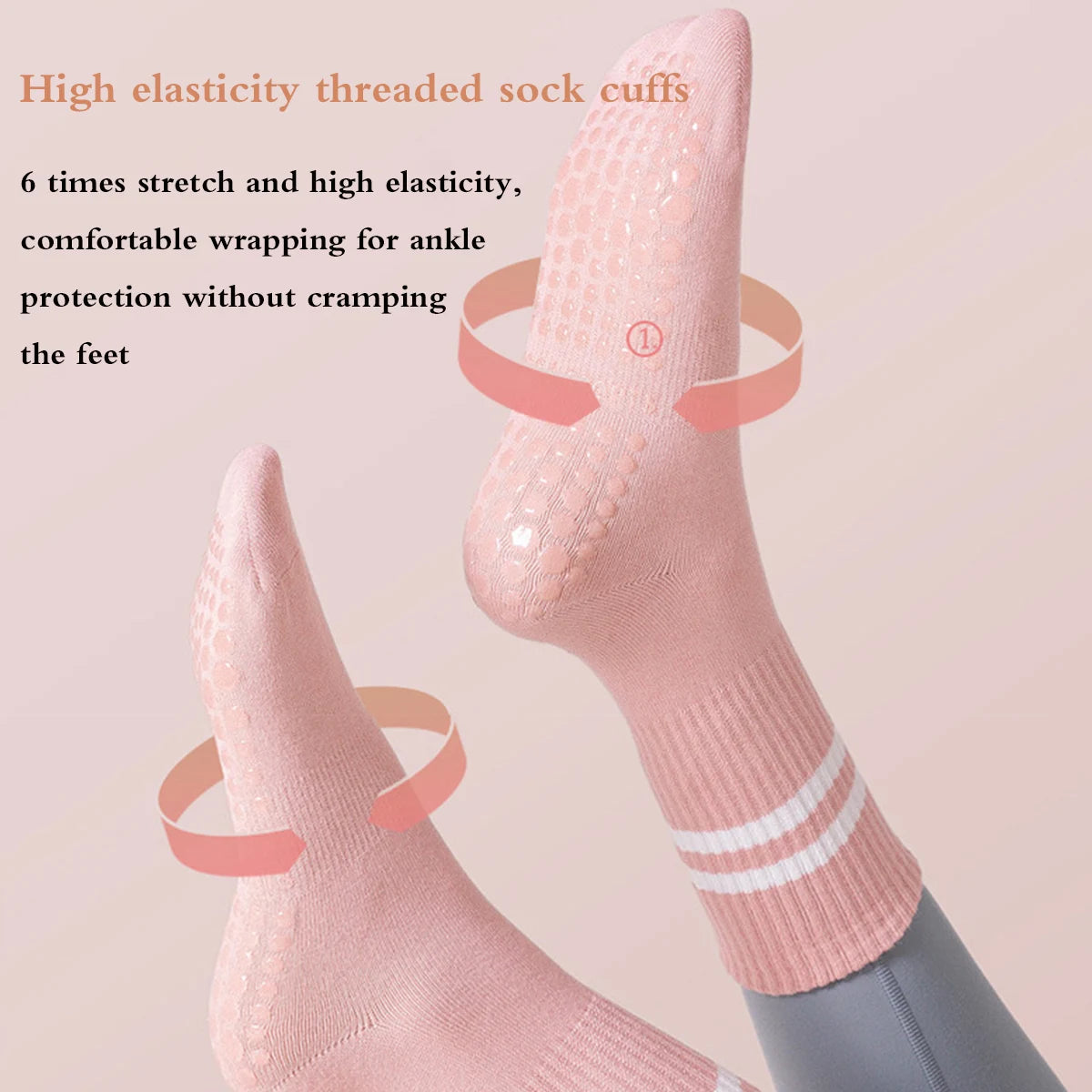 KLUUGG® Grip Socks — Stability Meets Comfort.
